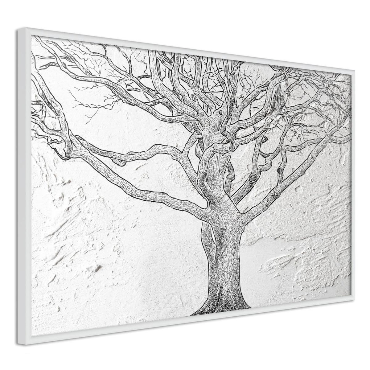Paris Prix Affiche Murale Encadrée  Tangled Branches