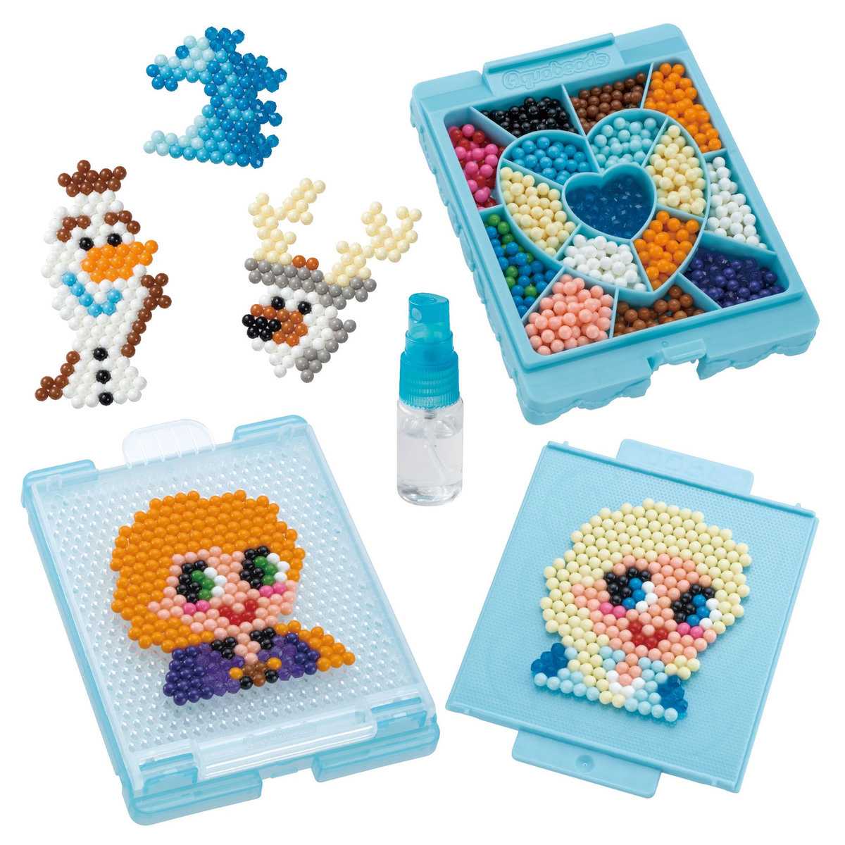 Epoch d'Enfance Aquabeads - Coffret création - La reine des neiges 2