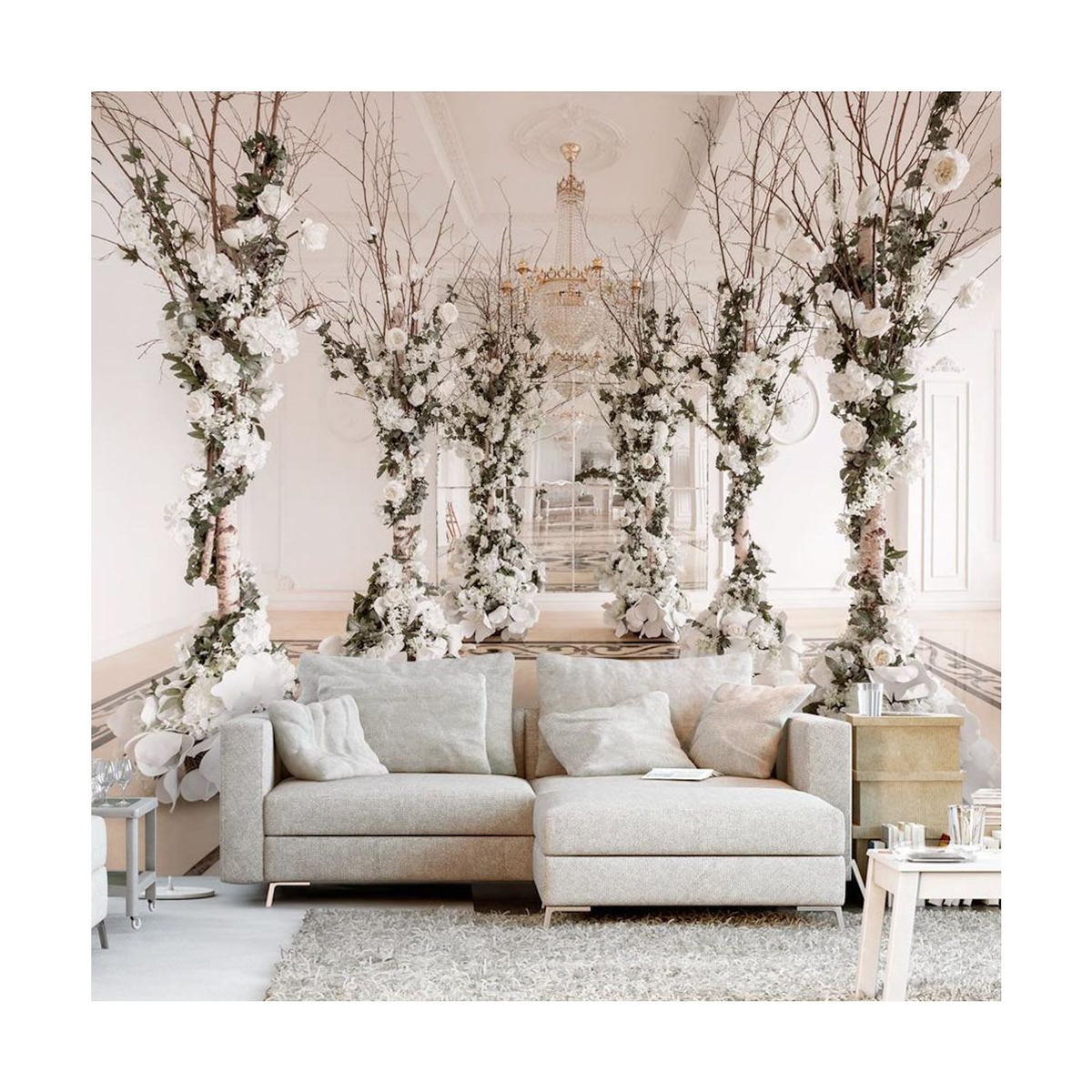 Paris Prix Papier Peint  Flower Chamber