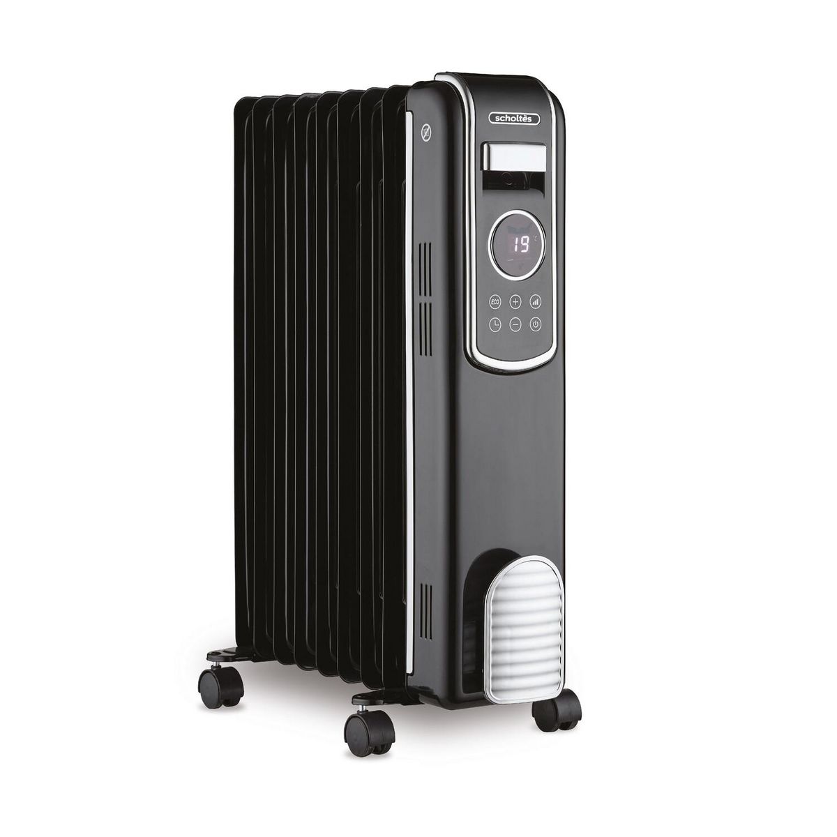 Scholtes Radiateur bain huile 2000w noir - schv909n