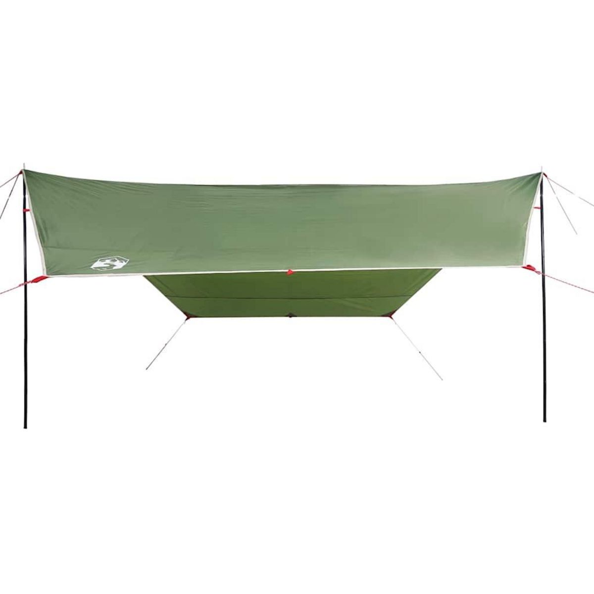 VIDAXL Bache de camping vert 430x380x210 cm impermeable