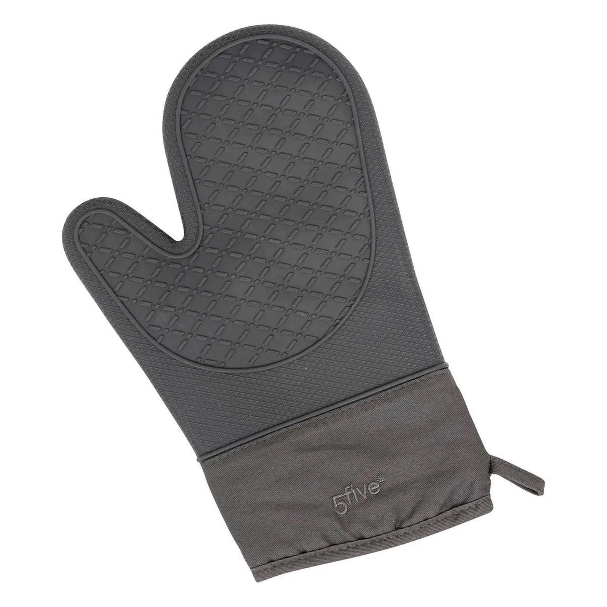 FIVE Gant de cuisine  silicone  29cm gris