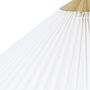 Voir la diapositive 2 : ATMOSPHERA Lampe Suspension en Tissu  Jil  49cm Blanc