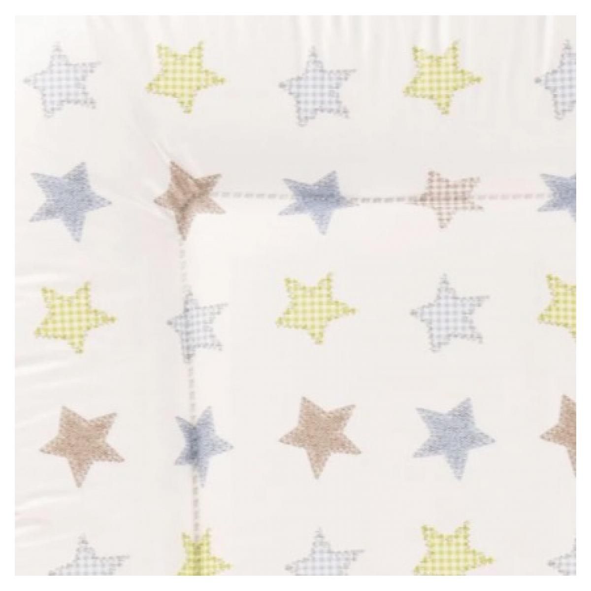 GEUTHER Table a langer murale WICKI + Matelas Couleur Naturel Motifs Etoiles