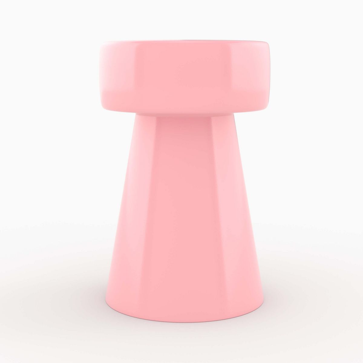 Rendez vous déco Table d'appoint ronde en métal vert kaki D30 cm - Athéna