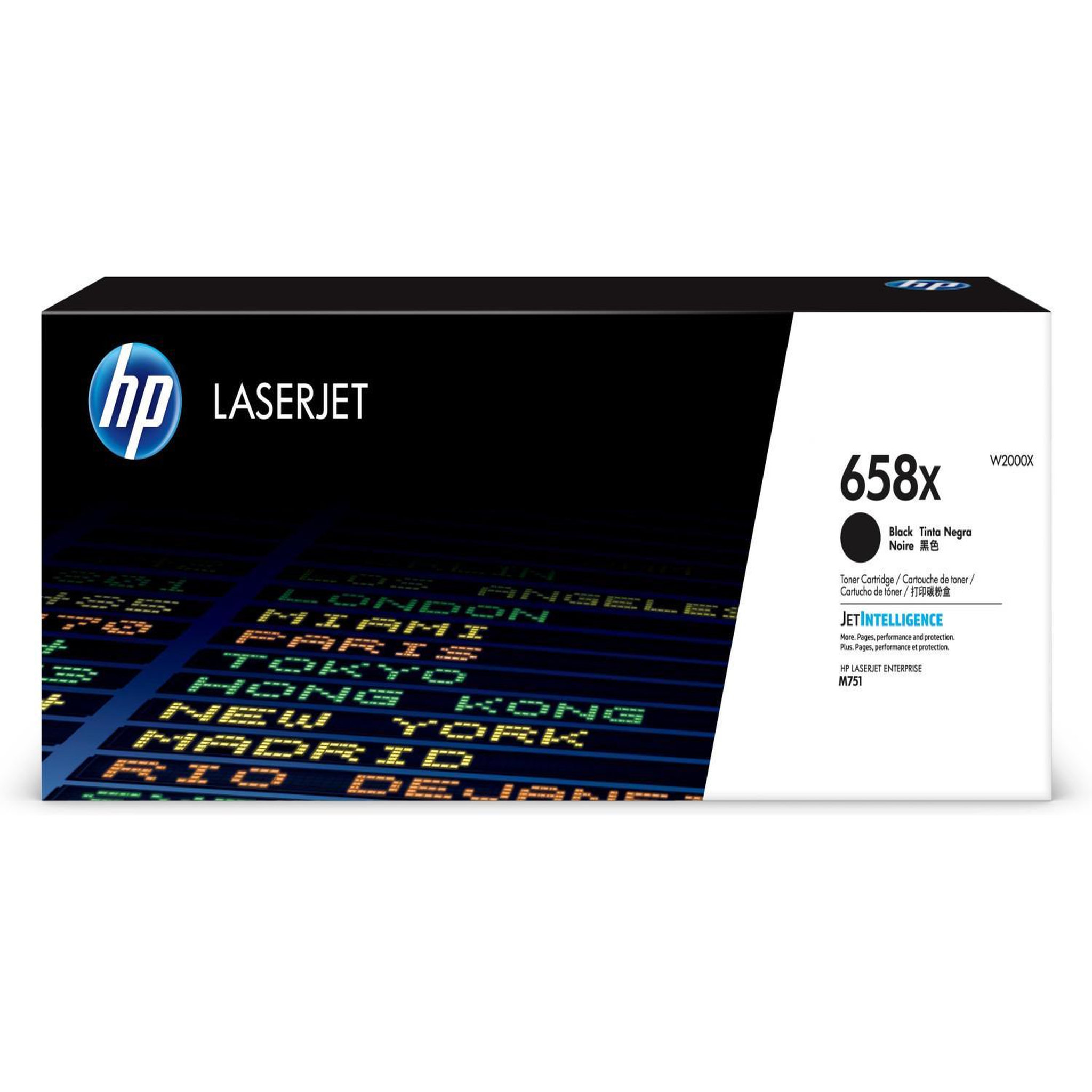 Voir la diapositive 3 : HP Hp toner noir laserje;thp 658x authentique grande capacité