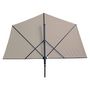 Voir la diapositive 5 : MADISON Madison Parasol de balcon Sun Wave 270 x 150 cm Ecru PAC3P016