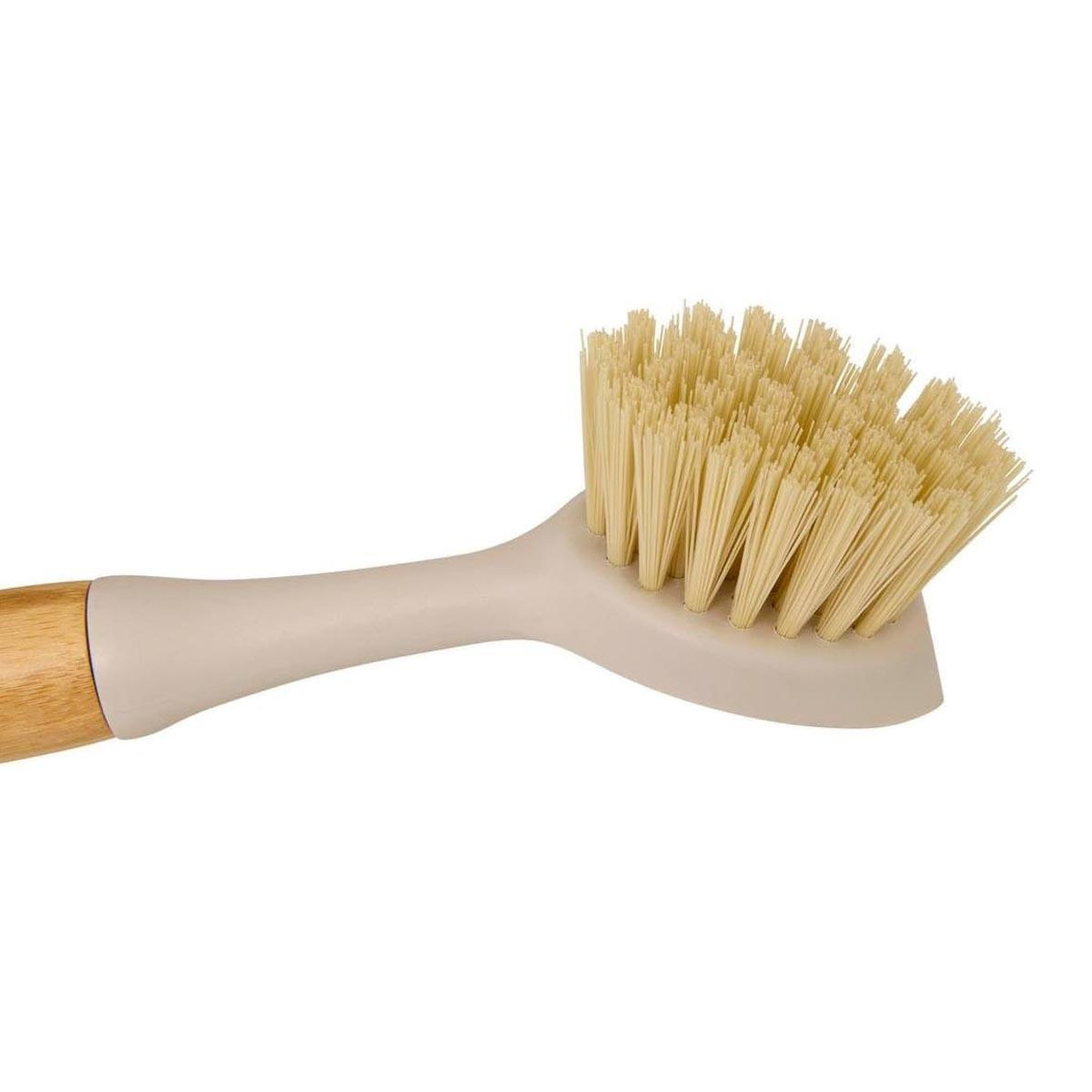 Voir la diapositive 2 : FIVE Brosse à vaisselle  wood&clean  22cm beige