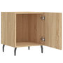 Voir la diapositive 5 : VIDAXL Tables de chevet 2 pcs chene sonoma 40x40x50 cm bois ingenierie