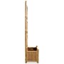 VIDAXL Lit sureleve de jardin avec treillis Bambou 40 cm