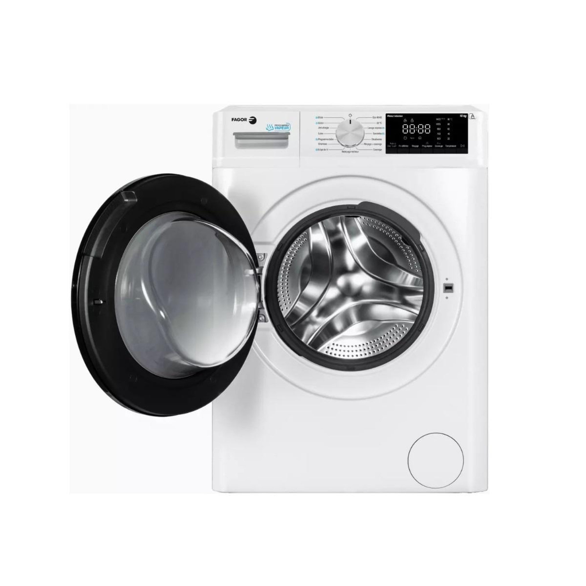 Voir la diapositive 3 : Fagor Lave-linge frontal 10kg 1400 tours/min - flf1014sliaw