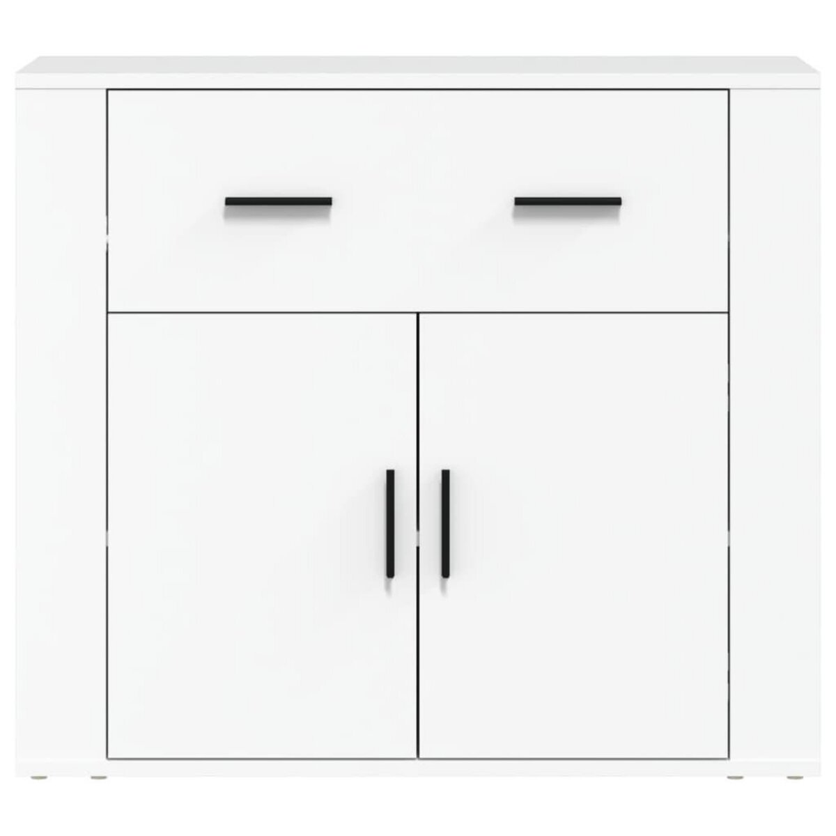VIDAXL Buffet Blanc 80x33x70 cm Bois d'ingenierie