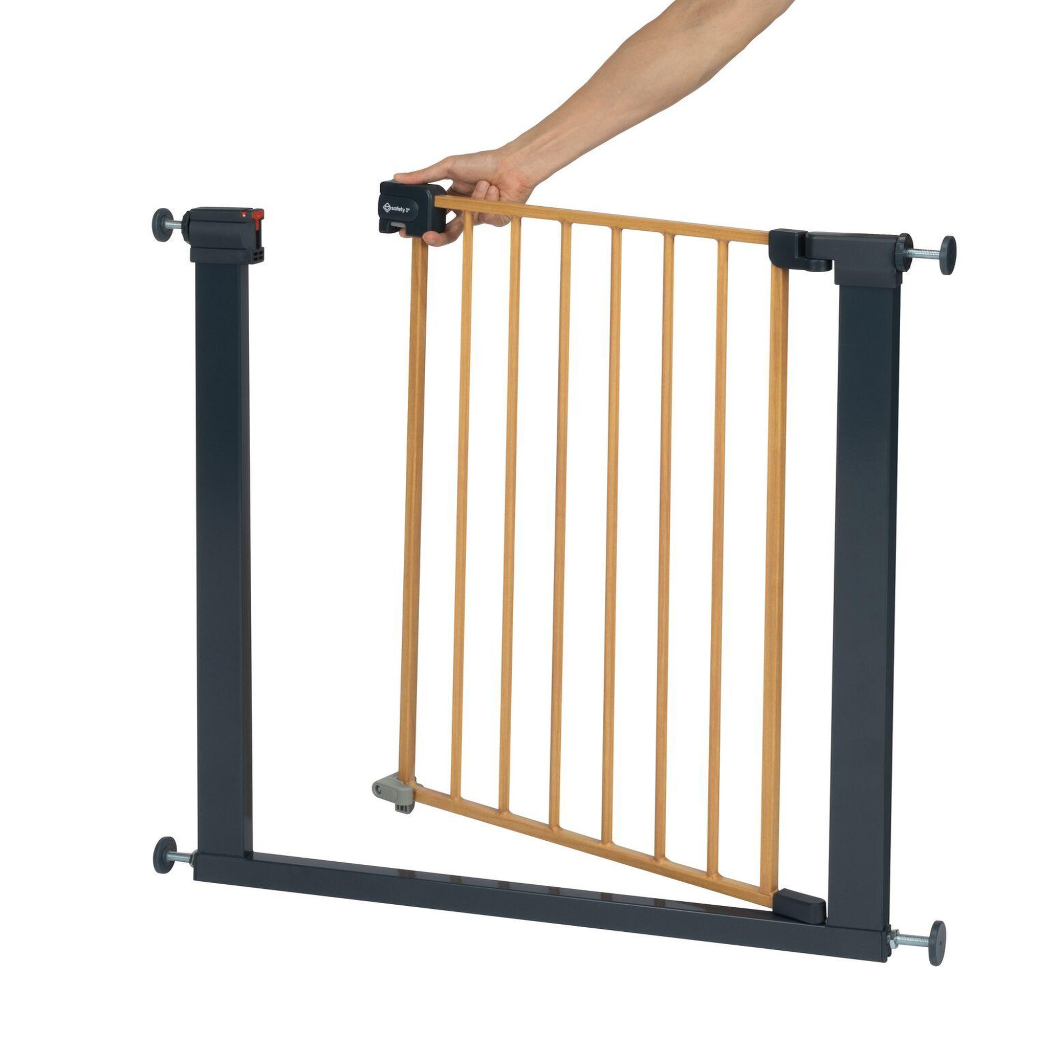 Voir la diapositive 2 : SAFETY 1ST Barrière De Sécurité Easy Close Securetech Métal