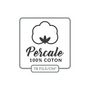 Voir la diapositive 6 : Paris Prix Taie d'Oreiller  Percaline  63x63cm White