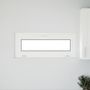Voir la diapositive 3 : VIDAXL Fenetre de sous-sol RISOR 100x40 cm inclinable 2 vitrages blanc