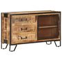 Voir la diapositive 1 : VIDAXL Buffet 100x31x60 cm Bois de manguier massif brut