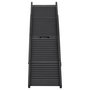 Voir la diapositive 3 : VIDAXL Rampe pliable pour chien Noir 153x40x12,5 cm Plastique