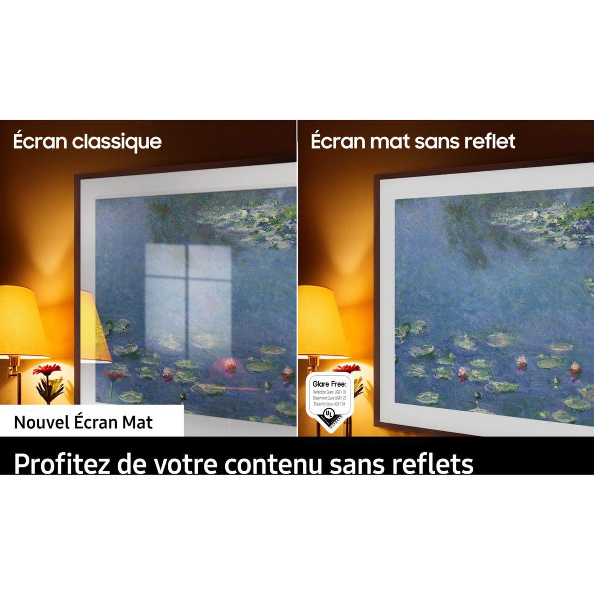 Voir la diapositive 4 : Samsung TV QLED The Frame TQ32LS03C-32 pouces (80cm)