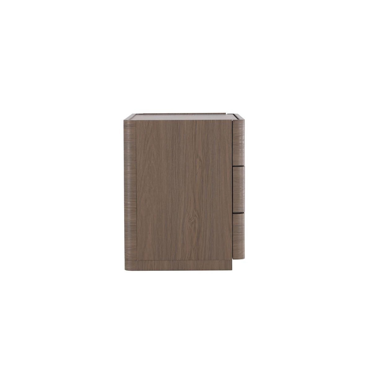 Paris Prix Commode Design 3 Tiroirs  Noble  100cm Moka