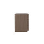 Voir la diapositive 4 : Paris Prix Commode Design 3 Tiroirs  Noble  100cm Moka