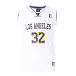 SPORTZONE Los Angeles 32 Maillot de basket Blanc Homme Sport Zone. Coloris disponibles : Blanc