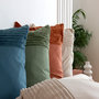 Voir la diapositive 4 : Home collection Parure housse de couette microfibre et velour