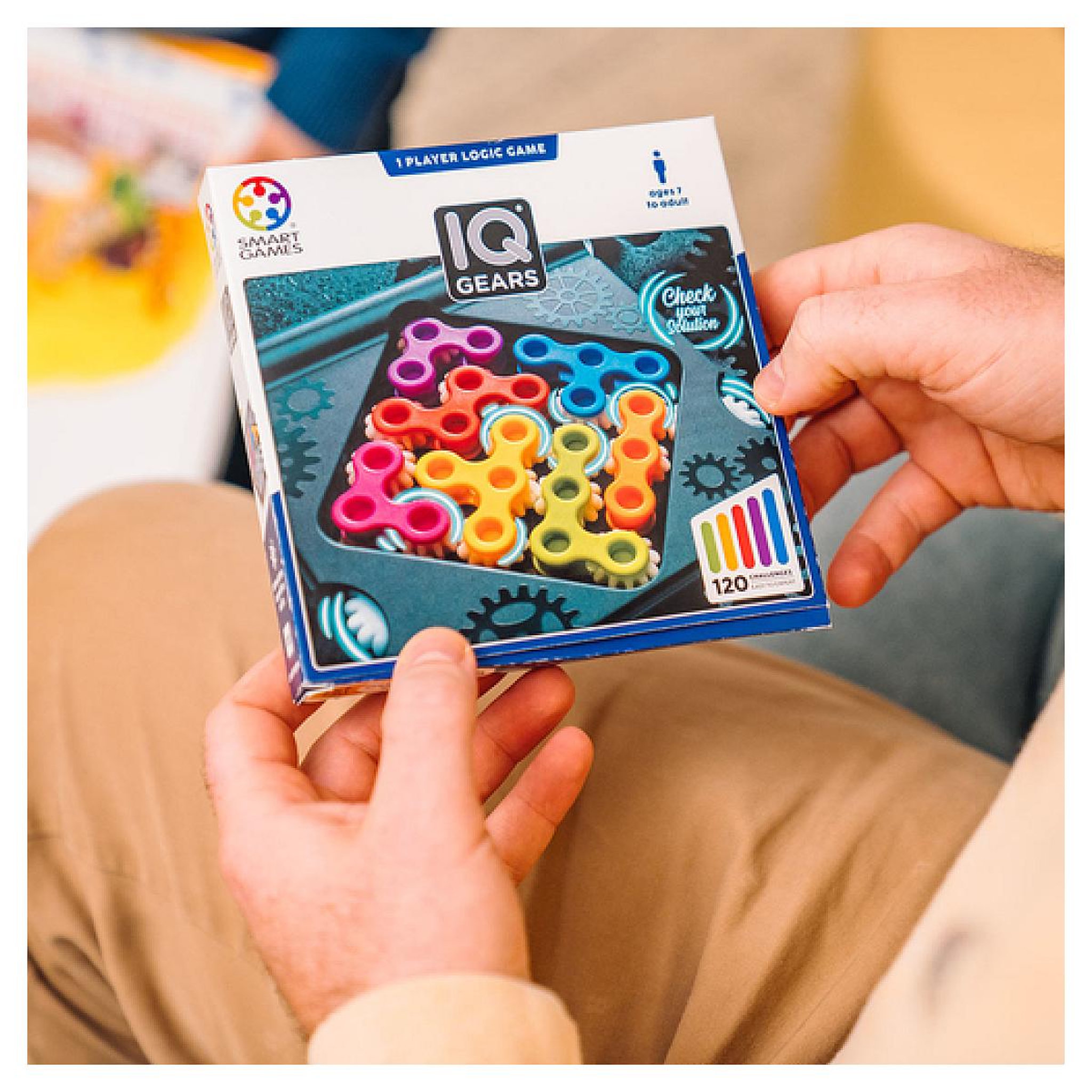 Voir la diapositive 3 : Smart Games SmartGames IQ Gear casse tete