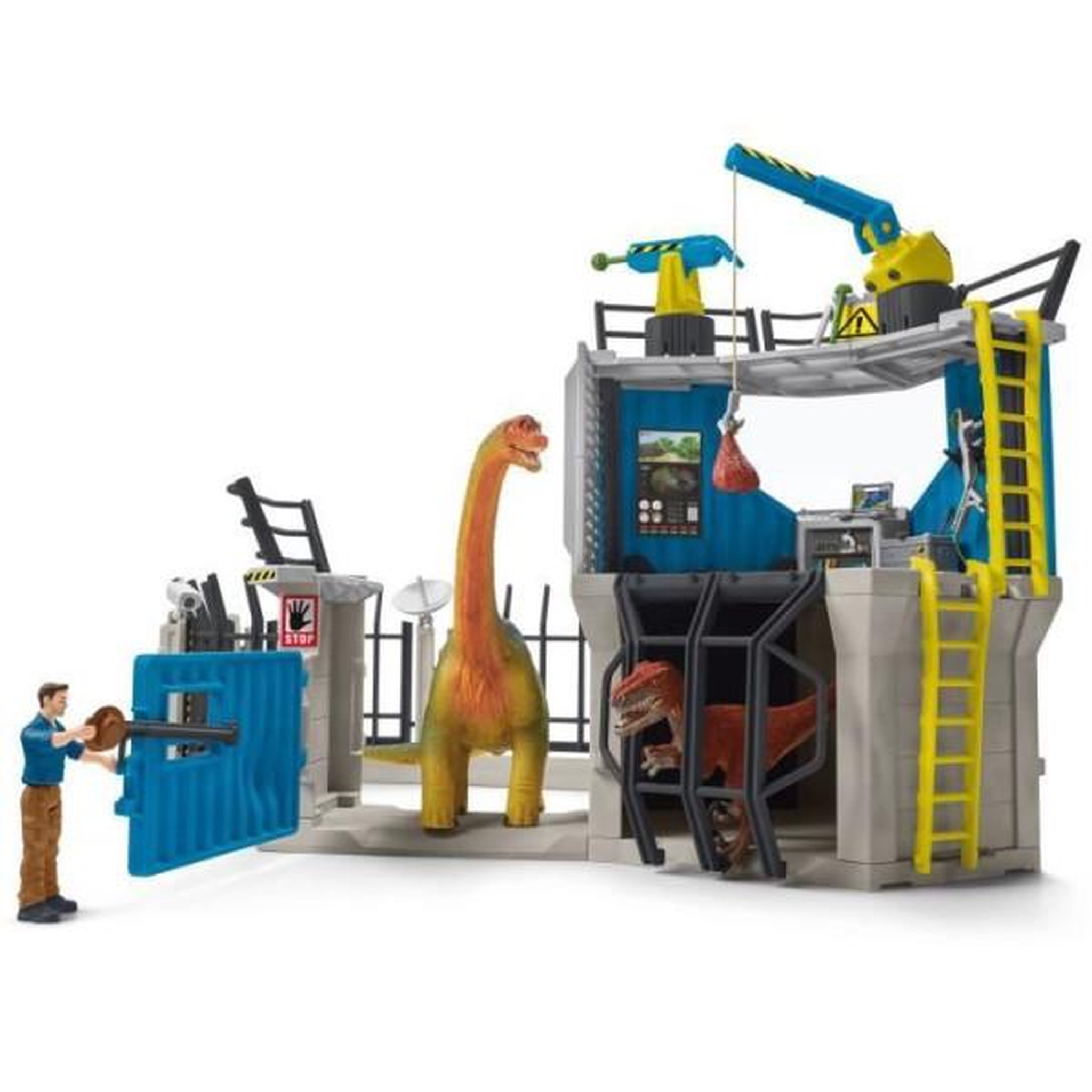 Voir la diapositive 6 : Schleich Grande station de recherche Dino, coffret de 72 pieces, jouets, Des 5 ans, Schleich 41462 Dinosaurs