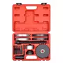 VIDAXL Kit d'outils de roulement de moyeu de roue 16 pcs 62 mm VAG