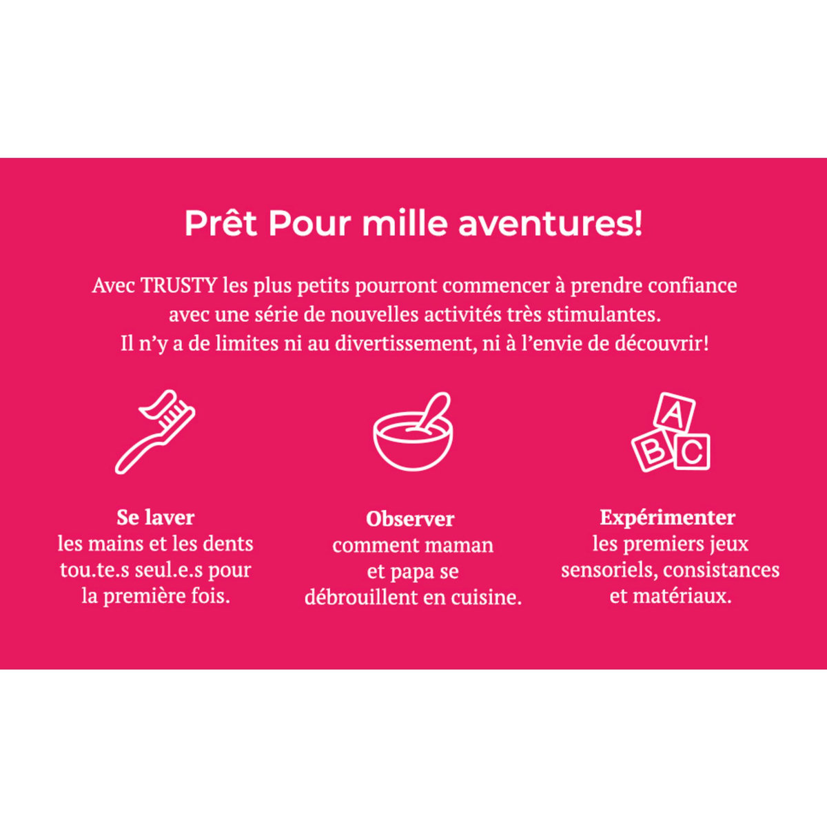 BIANCONIGLIO KIDS Tour d'apprentissage bois - Trusty - pédagogie Montessori