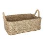 Voir la diapositive 2 :  Lot de 3 Paniers de Rangement à Anses  Seagrass  13cm Naturel