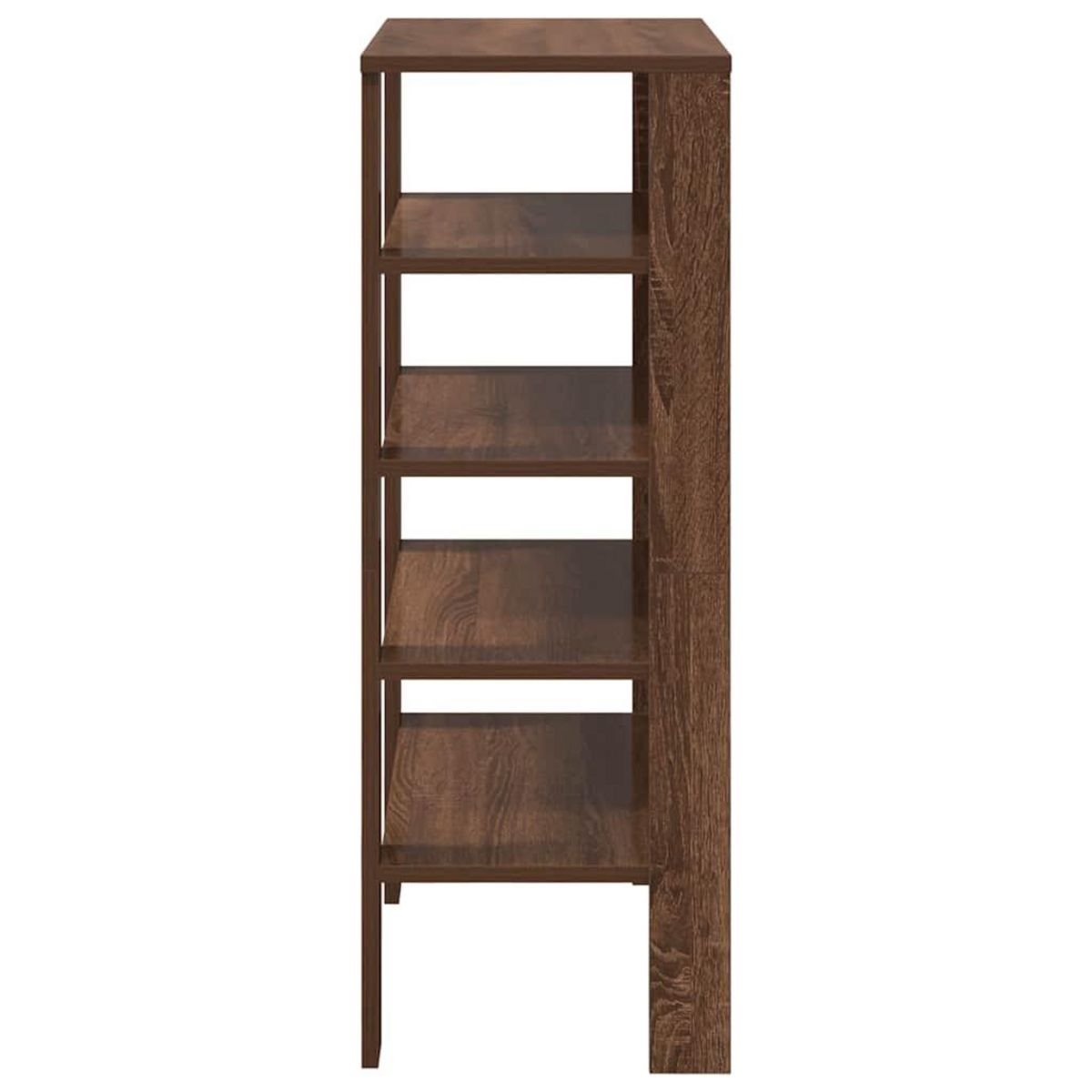 VIDAXL Etagere a chaussures chene marron 61x32x87,5 cm bois ingenierie