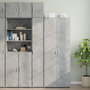 Voir la diapositive 3 : VIDAXL Armoire murale gris beton 30x42,5x40 cm bois d'ingenierie