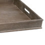 Voir la diapositive 2 : Paris Prix Lot de 2 Plateaux de Service  Grey  71cm Naturel