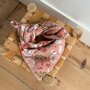 Voir la diapositive 6 : Petit Béguin Foulard en gaze de coton Mindanao 50 x 50 cm
