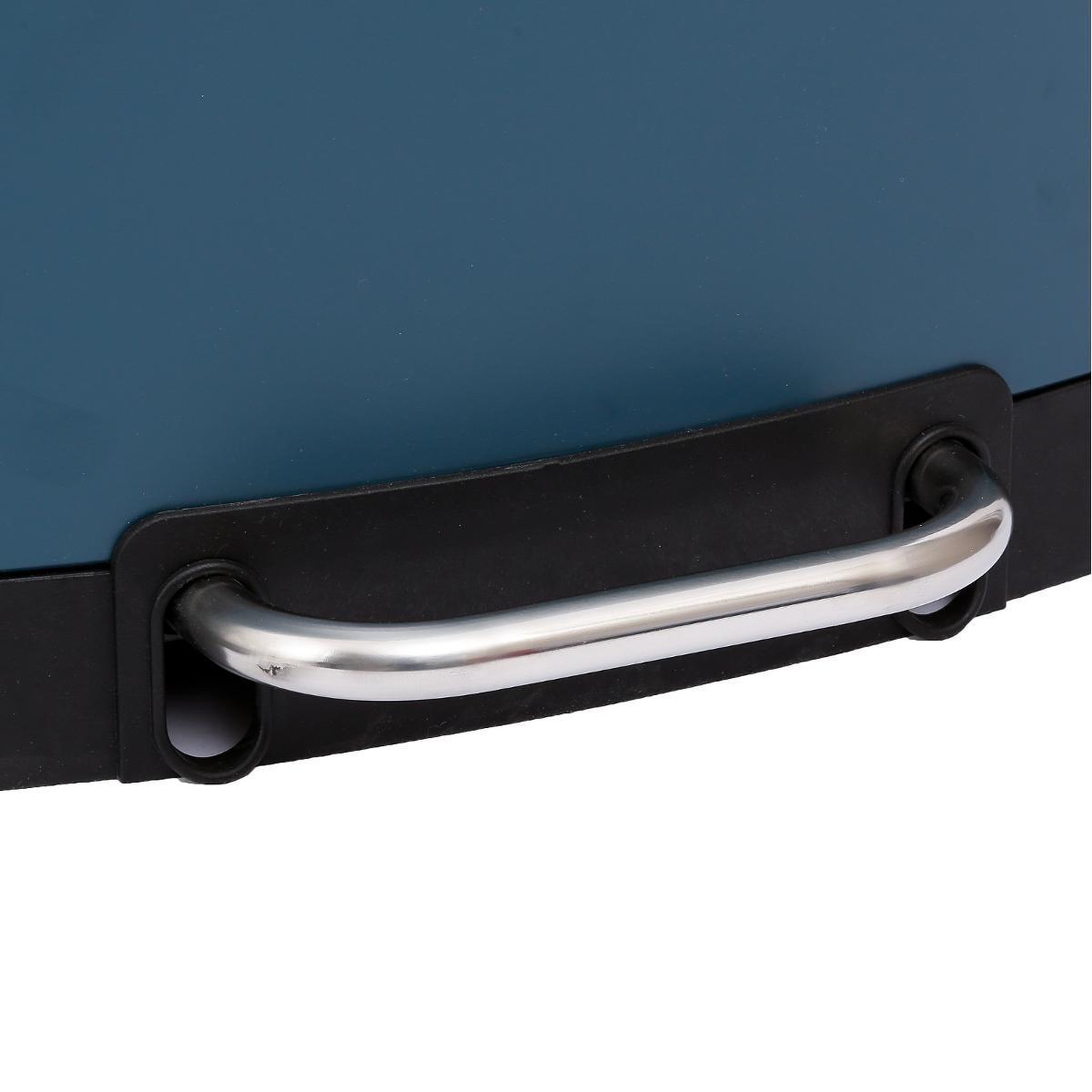 Voir la diapositive 3 : FIVE Poubelle en métal  cuisine  30l bleu