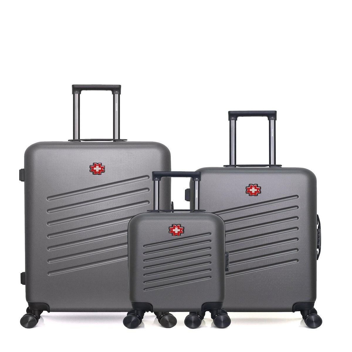 SWISS KOPPER SWISS KOPPER - LOT DE 3 - Valises grand format, weekend et cabine XXS ZURICH