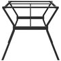 Voir la diapositive 5 : VIDAXL Pieds de table a manger cadre en Y 160x80x73 cm acier