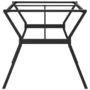 Voir la diapositive 5 : VIDAXL Pieds de table a manger cadre en Y 160x80x73 cm acier