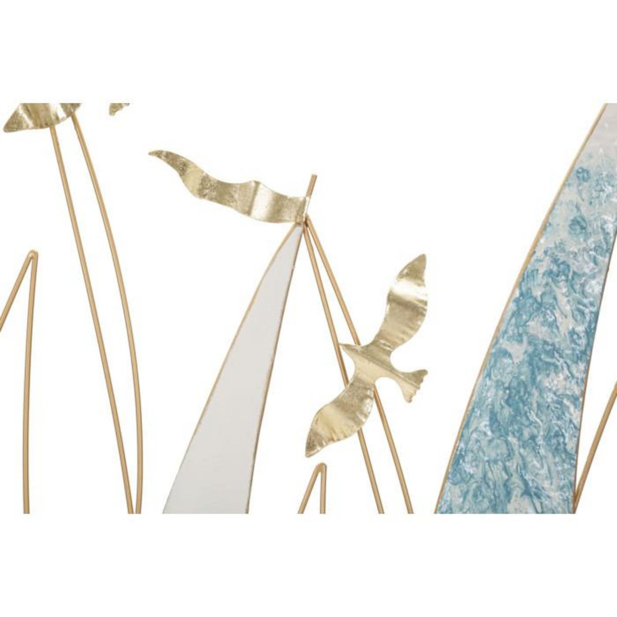 Paris Prix Décoration Murale en Métal  Vela Color  97cm Multicolore