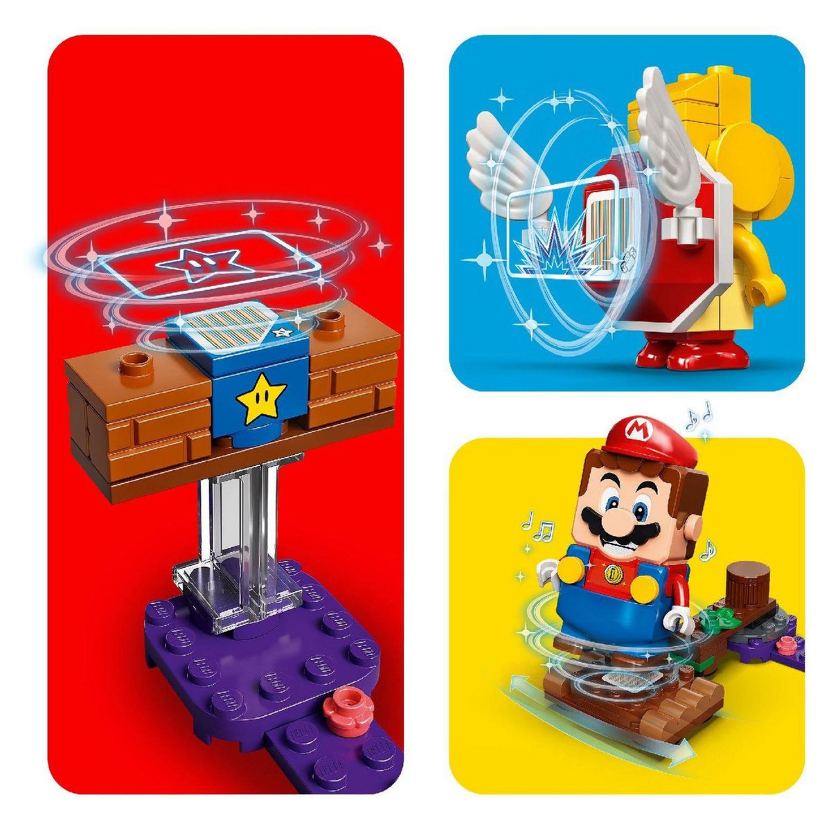 LEGO Super Mario 71383 Set d'extension Le marais empoisonné de Wiggler