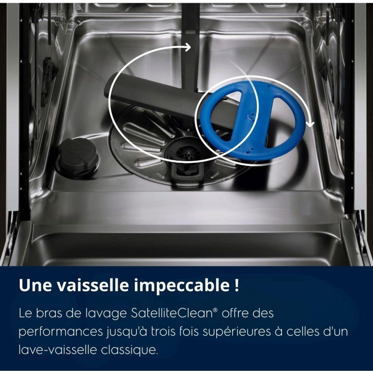 ELECTROLUX Lave vaisselle 60 cm ESS68600SX SatelliteClean