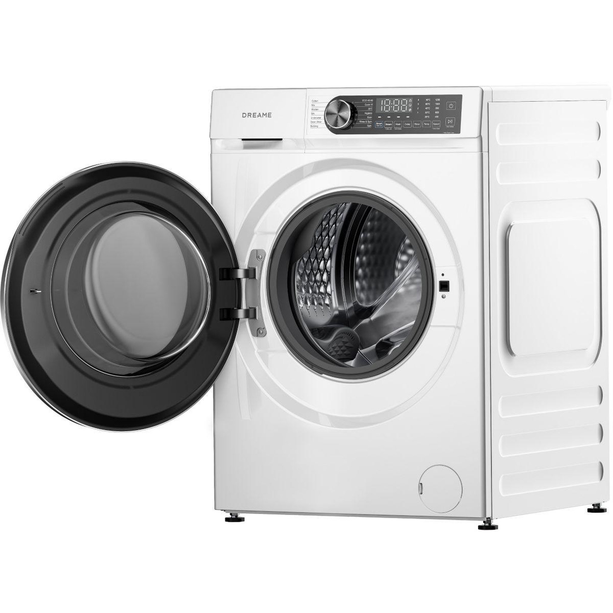 Voir la diapositive 2 : DREAME Lave linge hublot drwashsultra10kgw - 10 kg - 1200 tr/min - classe a - moteur induction