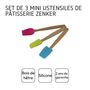 Voir la diapositive 4 : ZENKER Kit de 3 ustensiles de pâtisserie 20 cm Zenker