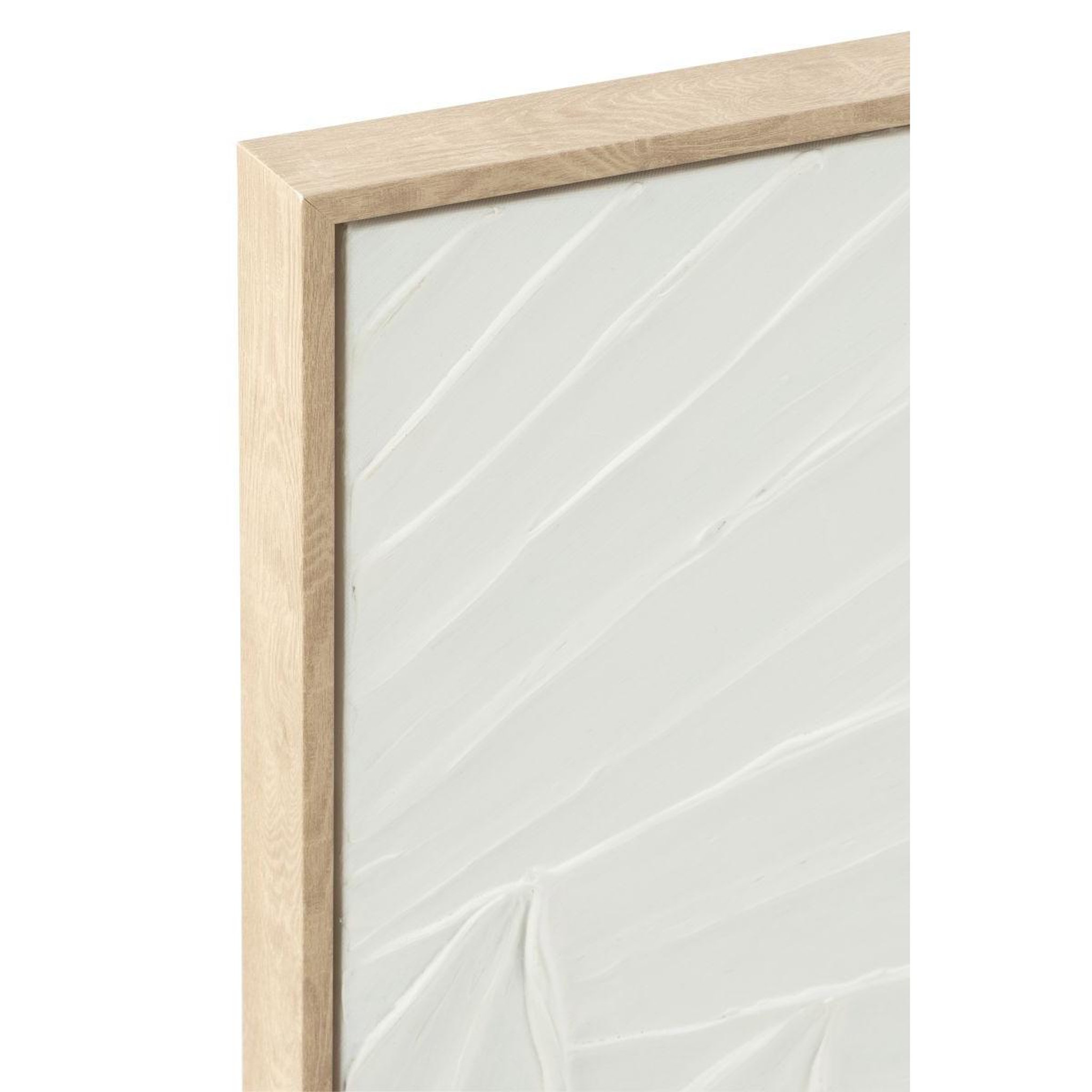 Voir la diapositive 2 : J-LINE Tableau déco  koy  83x123cm blanc