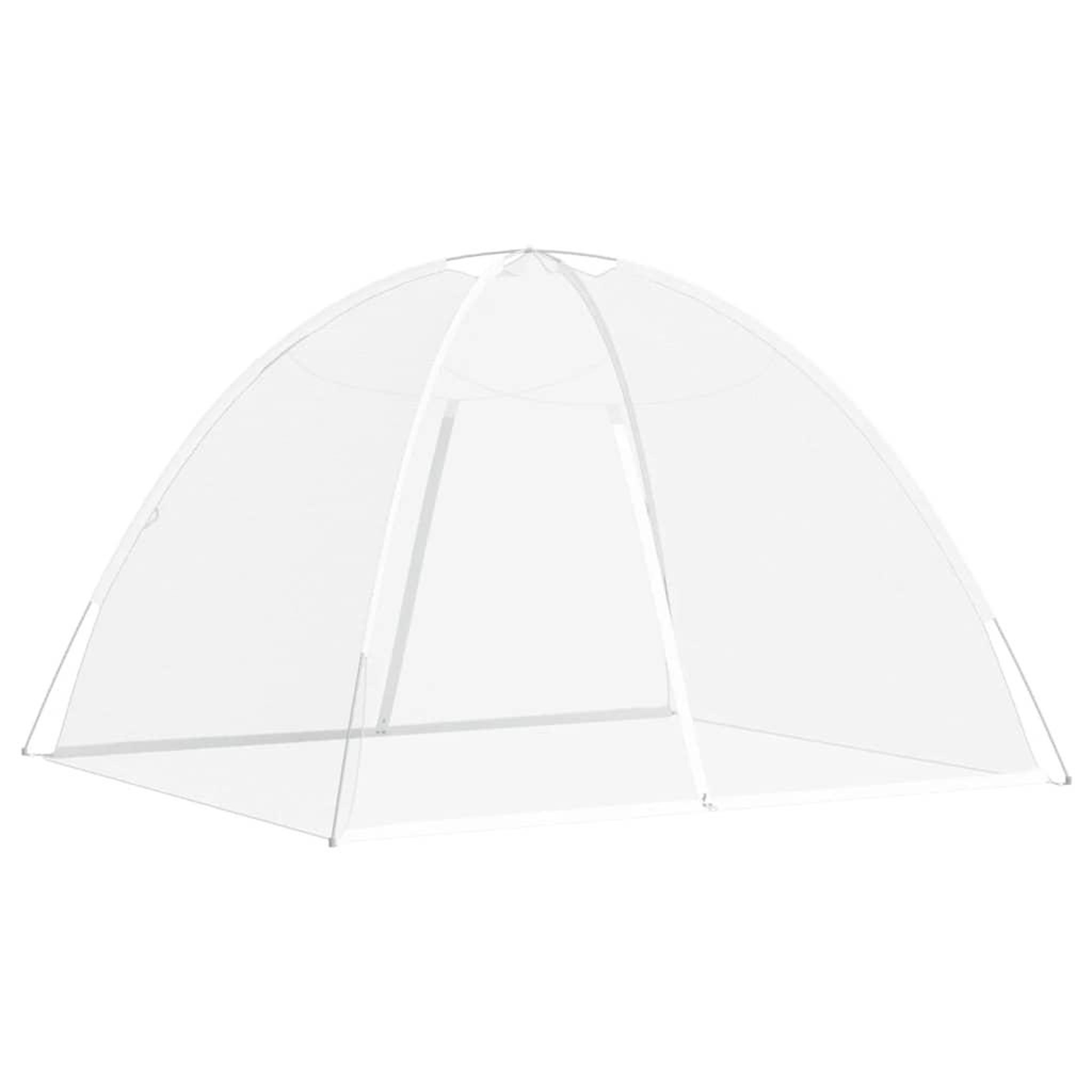 Voir la diapositive 2 : VIDAXL Moustiquaire mongole avec portes 220 maille blanc 200x180x135cm