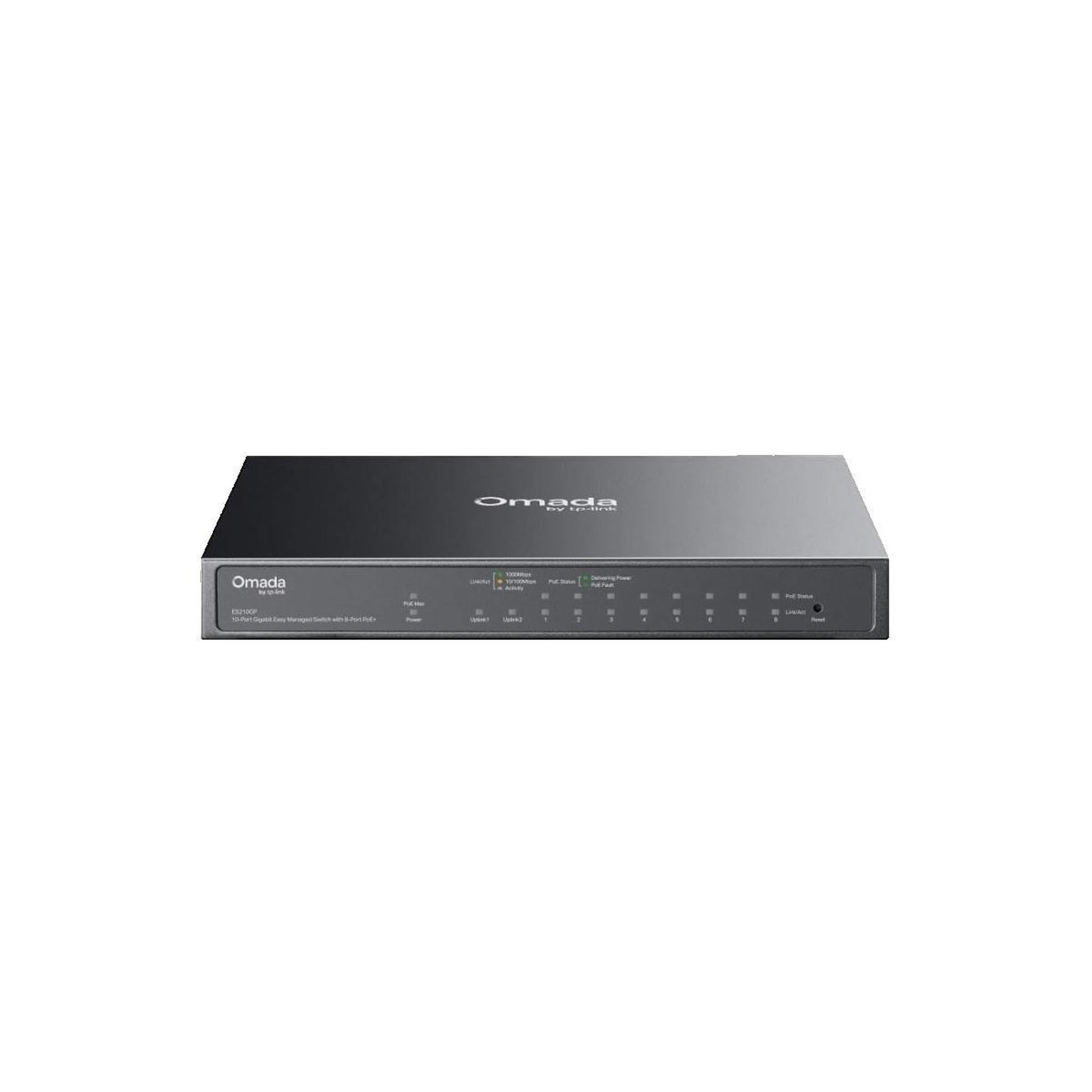 Voir la diapositive 3 : TP-LINK Commutateur réseau TP-Link Omada ES210GP 10 ports PoE+