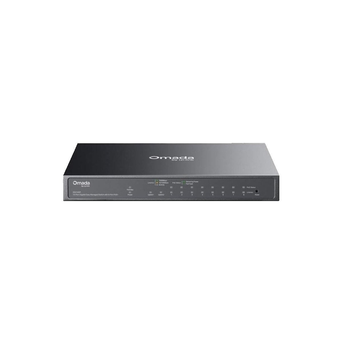 TP-LINK Commutateur réseau TP-Link Omada ES210GP 10 ports PoE+