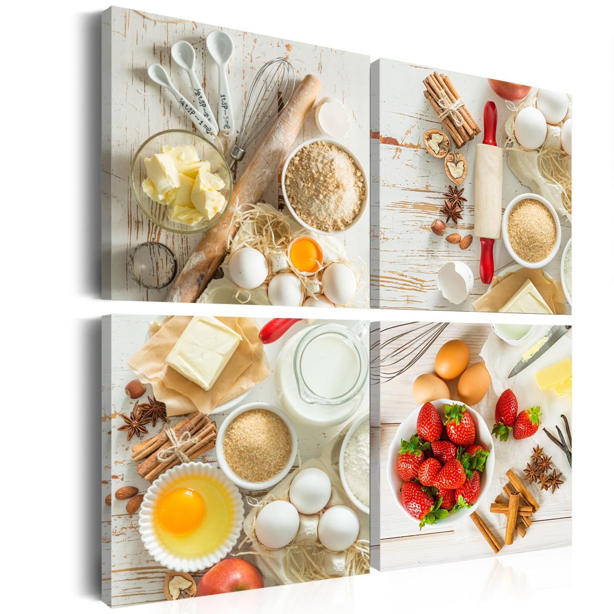 Paris Prix Tableau imprimé  sweet kitchen. Coloris disponibles : Multicolore