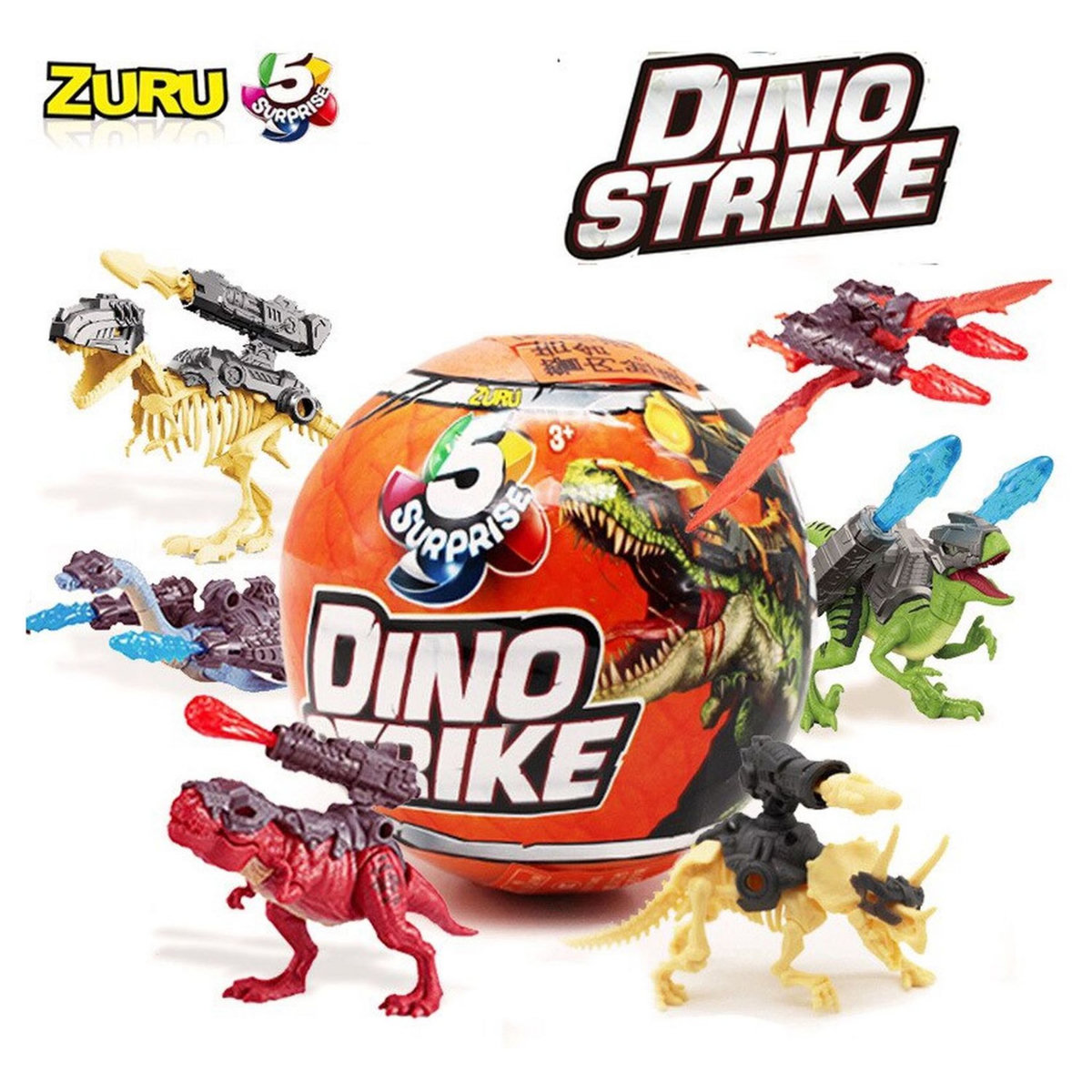 ZURU Boule Surprise Dino Strike Collection dinosaure
